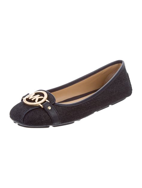 michael kors flat sneakers|michael kors denim flats.